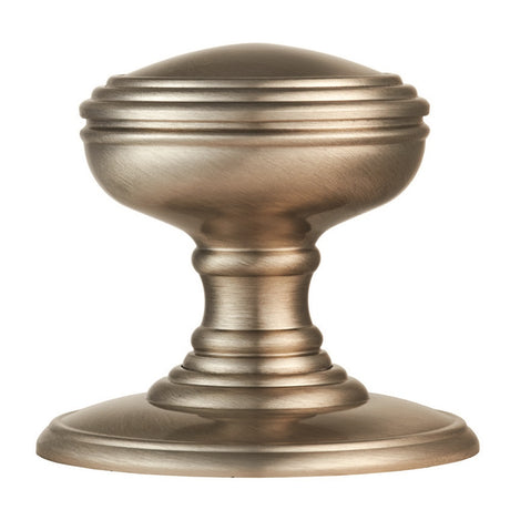 High quality image of Carlisle Brass - Delamain Plain Mortice Knobs - Satin Nickel | Sku. dk35csn | Trade Door Handles.