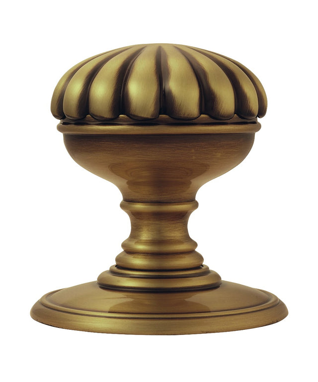 High quality image of Carlisle Brass - Delamain Flower Mortice Knobs - Florentine Bronze | Sku. dk36cfb | Trade Door Handles.