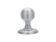 High quality image of Carlisle Brass - Delamain Reeded Mortice Knobs - Satin Chrome | Sku. dk37csc | Trade Door Handles.