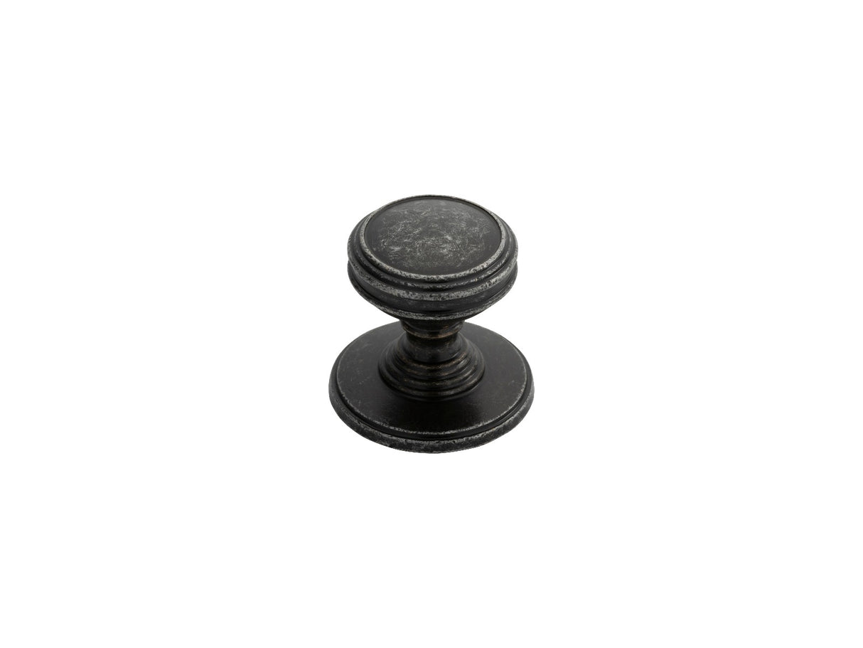 High quality image of Delamain - Plain Knob 25mm - Pewter | Sku. dk47bpt | Trade Door Handles.