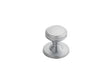 High quality image of Delamain - Plain Knob 25mm - Satin Chrome | Sku. dk47bsc | Trade Door Handles.