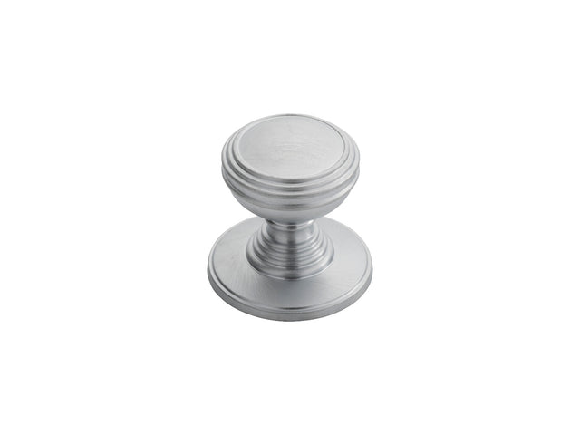 High quality image of Delamain - Plain Knob 30mm - Satin Chrome | Sku. dk47csc | Trade Door Handles.
