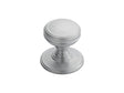 High quality image of Delamain - Plain Knob 38mm - Satin Chrome | Sku. dk47dsc | Trade Door Handles.