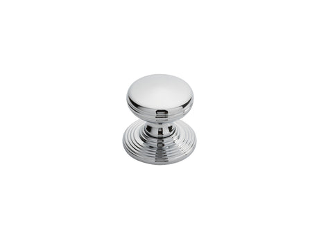 High quality image of Delamain - Ringed Knob 28mm - Polished Chrome | Sku. dk49bcp | Trade Door Handles.