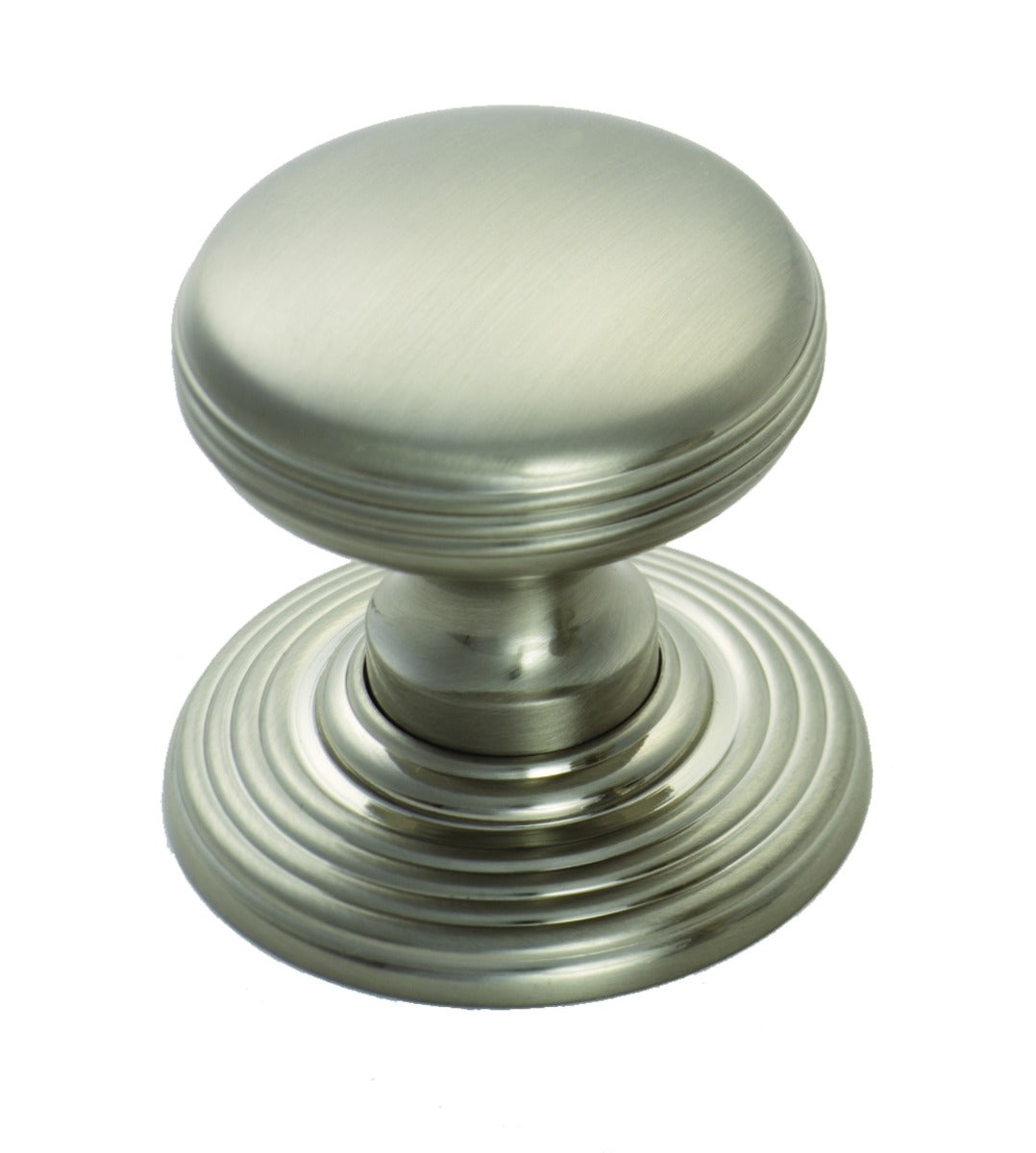 High quality image of Delamain - Ringed Knob 35mm - Satin Nickel | Sku. dk49csn | Trade Door Handles.