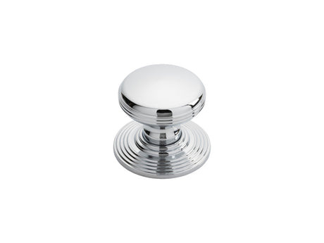 High quality image of Delamain - Ringed Knob 35mm - Polished Chrome | Sku. dk49ccp | Trade Door Handles.