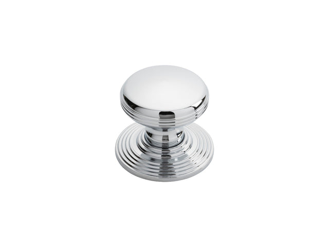 High quality image of Delamain - Ringed Knob 35mm - Polished Chrome | Sku. dk49ccp | Trade Door Handles.