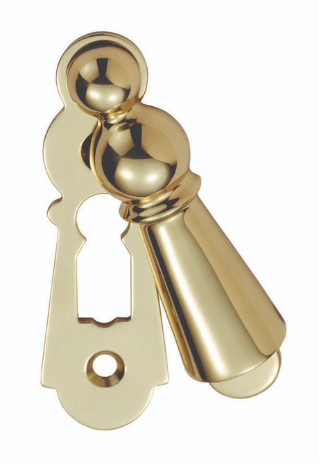 High quality image of Carlisle Brass - Delamain Large Covered Escutcheon - Polished Brass | Sku. dk4 | Trade Door Handles.