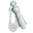 High quality image of Carlisle Brass - Delamain Large Covered Escutcheon - Satin Chrome | Sku. dk4sc | Trade Door Handles.