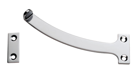 High quality image of Carlisle Brass - Quadrant Arm Stay (Pair) - Polished Chrome | Sku. dk7cp | Trade Door Handles.