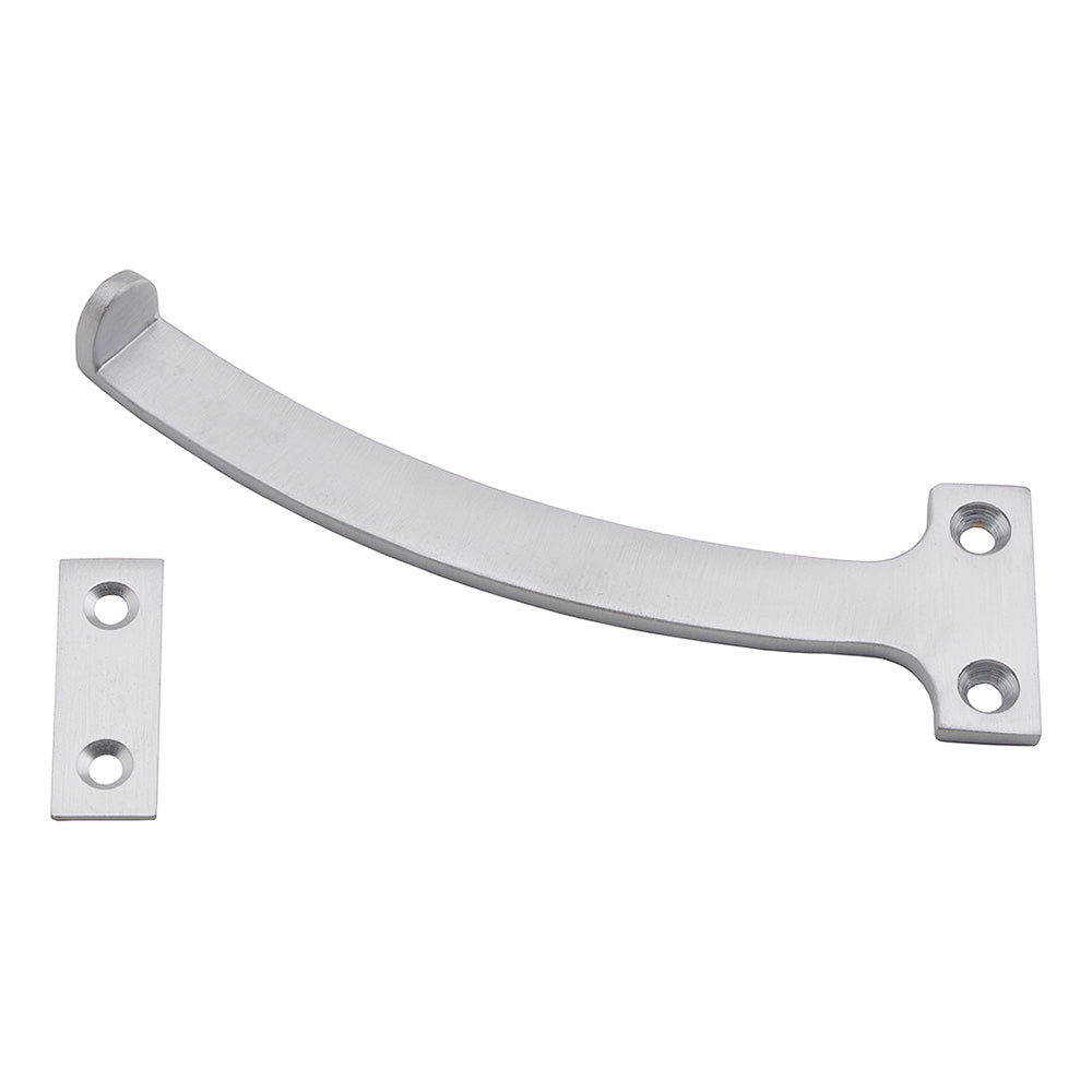High quality image of Carlisle Brass - Quadrant Arm Stay (Pair) - Satin Chrome | Sku. dk7sc | Trade Door Handles.