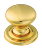 High quality image of FTD - Victorian Knob 32mm - Polished Brass | Sku. dl47b | Trade Door Handles.