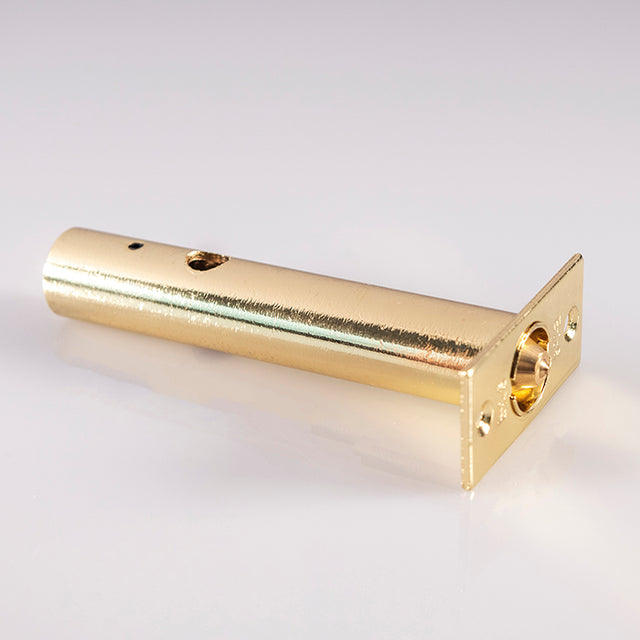 High quality image of Eurospec - Security Door Bolt Long - Electro Brassed | Sku. dsb8225leb | Trade Door Handles.