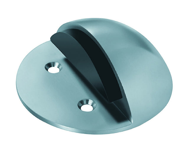 High quality image of Eurospec - Floor Mounted Door Stop - Shielded (Large) - Satin Stainless Steel | Sku. dsf1031sss | Trade Door Handles.