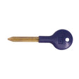 High quality image of Carlisle Brass - Security Door Bolt Key (Long) - Blue | Sku. dsk8000l | Trade Door Handles.