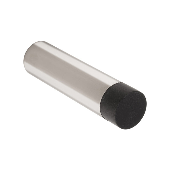 High quality image of Eurospec - 75 x 19mm - wall mounted doorstop - concealed fix - polished stainless steel | Sku. dsw1018bss | Trade Door Handles.