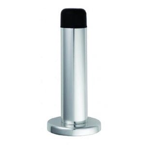 High quality image of Eurospec - Skirting Mounted Door stop - Polished Anodised Aluminium | Sku. dsw6001paa | Trade Door Handles.