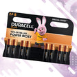 Duracell Plus AA Alkaline Batteries - Pack of 8