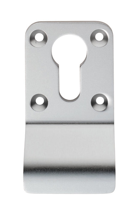 High quality image of Eurospec - Cylinder Pull Euro profile - Satin Anodised Aluminium | Sku. ecp9000saa | Trade Door Handles.