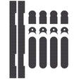 High quality image of Eurospec - CI001130 Concealed Hinge Intumescent Fire Pack | Sku. es1130 | Trade Door Handles.