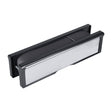 High quality image of Eurospec - Intumescent Letterbox Assemblies 305 x 56mm. - Polished Chrome | Sku. es305 | Trade Door Handles.