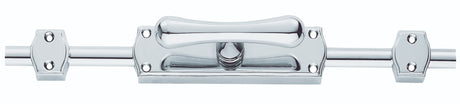 High quality image of Carlisle Brass - Espagnolette Bolt Tee Knob Set - Polished Chrome | Sku. es35cp | Trade Door Handles.