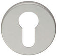 High quality image of Eurospec - Euro Profile Escutcheon - Satin Anodised Aluminium | Sku. ese4005saa | Trade Door Handles.