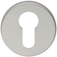 High quality image of Eurospec - Euro Profile Escutcheon - Satin Anodised Aluminium | Sku. ese4005saa | Trade Door Handles.