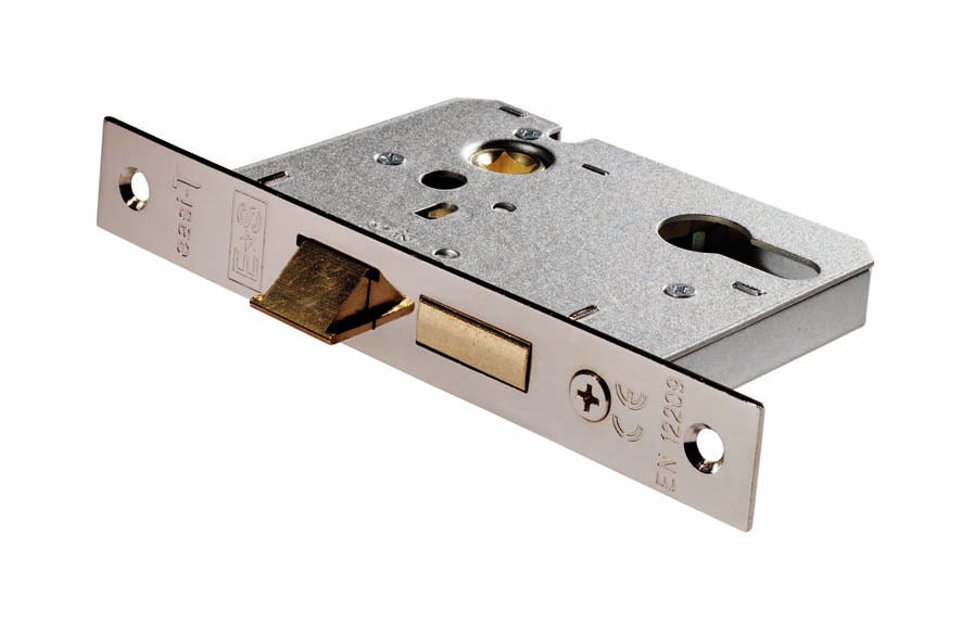 High quality image of Eurospec - Easi-T Economy Euro Profile Sashlock 76mm - Nickel Plate | Sku. ese5030np | Trade Door Handles.