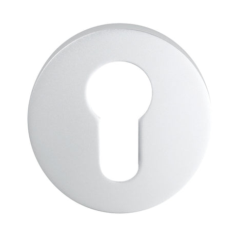High quality image of Eurospec - Euro Escutcheon - Satin Anodised Aluminium | Sku. ese9005saa | Trade Door Handles.