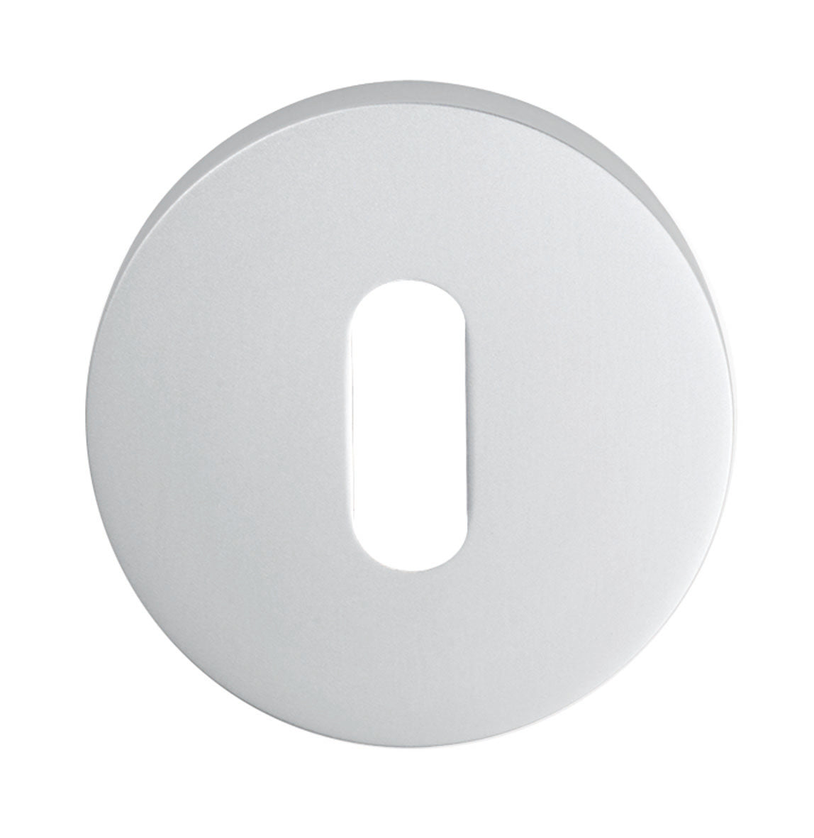 High quality image of Eurospec - Lock Escutcheon - Satin Anodised Aluminium | Sku. esp9005saa | Trade Door Handles.