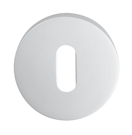 High quality image of Eurospec - Lock Escutcheon - Satin Anodised Aluminium | Sku. esp9005saa | Trade Door Handles.
