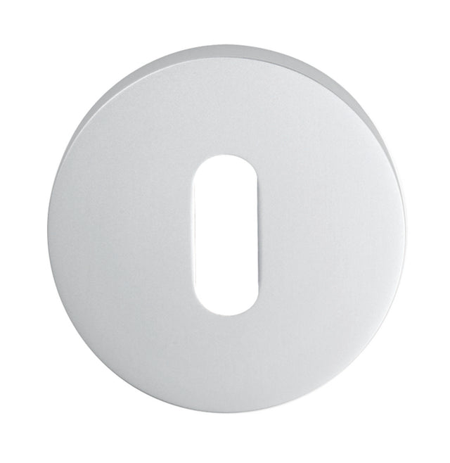 High quality image of Eurospec - Lock Escutcheon - Satin Anodised Aluminium | Sku. esp9005saa | Trade Door Handles.