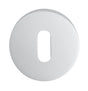 High quality image of Eurospec - Lock Escutcheon - Satin Anodised Aluminium | Sku. esp9005saa | Trade Door Handles.