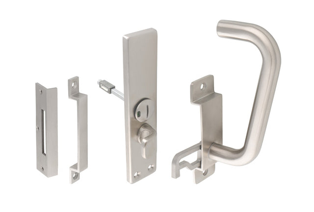 High quality image of Eurospec - facility indicator set - dual handed suitable for sliding & swing doors - g304 - satin stainless steel | Sku. est1625sss | Trade Door Handles.