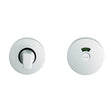 High quality image of Eurospec - Aluminium Thumbturn and Release - Satin Anodised Aluminium | Sku. est9005saa | Trade Door Handles.