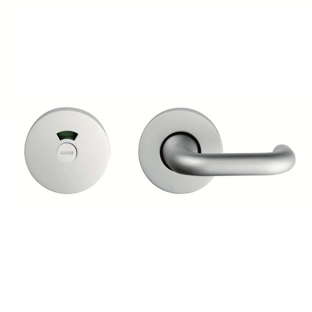High quality image of Eurospec - Aluminium Disabled Thumbturn and Release - Satin Anodised Aluminium | Sku. est9025saa | Trade Door Handles.