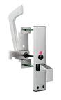High quality image of Eurospec - Disabled Toilet Handle Set PAA - Polished Anodised Aluminium | Sku. est9625paa | Trade Door Handles.
