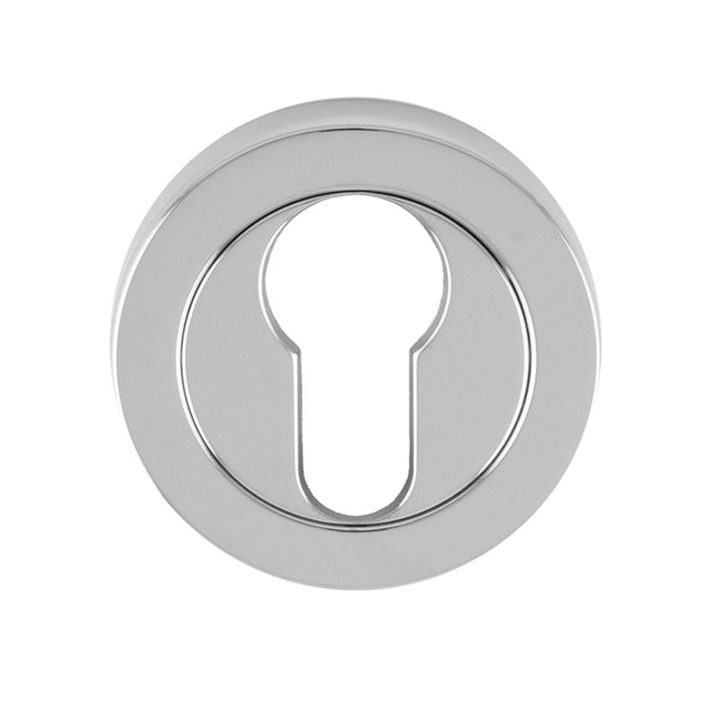 High quality image of Carlisle Brass - Euro Escutcheon - Polished Chrome | Sku. eul001cp | Trade Door Handles.