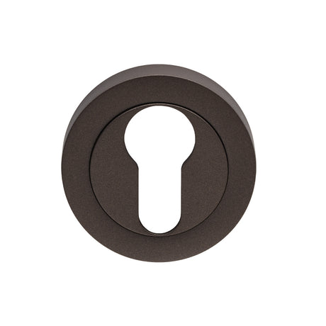 High quality image of Carlisle Brass - Euro Escutcheon - Matt Bronze | Sku. eul001mbrz | Trade Door Handles.