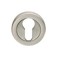 High quality image of Carlisle Brass - Euro Escutcheon - Satin Nickel | Sku. eul001sn | Trade Door Handles.