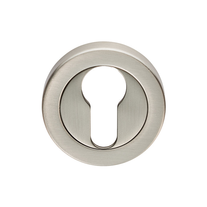 High quality image of Carlisle Brass - Euro Escutcheon - Satin Nickel | Sku. eul001sn | Trade Door Handles.