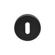 High quality image of Carlisle Brass - Lock Escutcheon - Matt Black | Sku. eul002mb | Trade Door Handles.