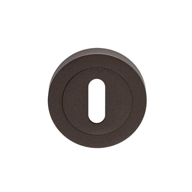 High quality image of Carlisle Brass - Lock Escutcheon - Matt Bronze | Sku. eul002mbrz | Trade Door Handles.