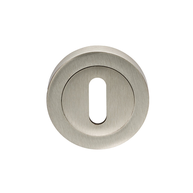 High quality image of Carlisle Brass - Lock Escutcheon - Satin Nickel | Sku. eul002sn | Trade Door Handles.