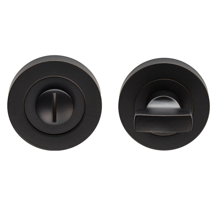 High quality image of Carlisle Brass - Thumbturn & Release - Matt Black | Sku. eul004mb | Trade Door Handles.