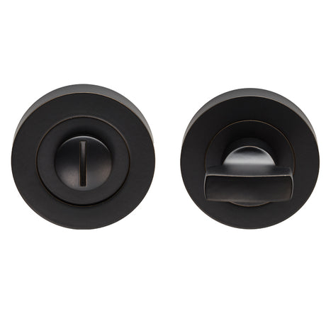 High quality image of Carlisle Brass - Thumbturn & Release - Matt Black | Sku. eul004mb | Trade Door Handles.