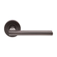 High quality image of Carlisle Brass - Trentino Lever on Rose - Matt Bronze | Sku. eul030mbrz | Trade Door Handles.