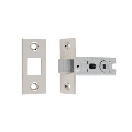 Eurospec Locks & Latches Polished Nickel / Deadbolts Eurospec - Bolt-Through Tubular Deadbolt - Polished Nickel - 64mm