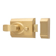 Eurospec Locks & Latches Satin Brass / 60mm Eurospec - Contract Rim Cylinder Nightlatch Complete 60mm - Satin Brass
